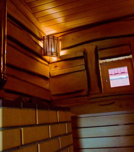 Устройство парилки в русской бане