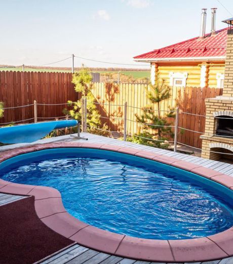 Преимущества сауны с открытым бассейном